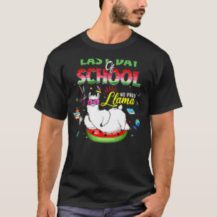 Happy Last Day Of School No Prob Llama Summer Grad T-Shirt