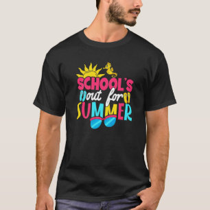 Happy Last Day Of School Sunglasses Summer Vacatio T-Shirt