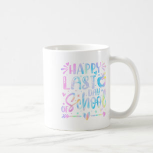 Happy Last Day Of School Teacher Graduation Kids 3 Coffee Mug