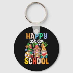 Happy Last Day Of School Teacher Student Graduatio Key Ring