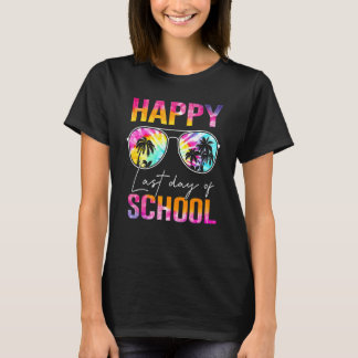Happy Last Day Of School Teacher Student Graduatio T-Shirt