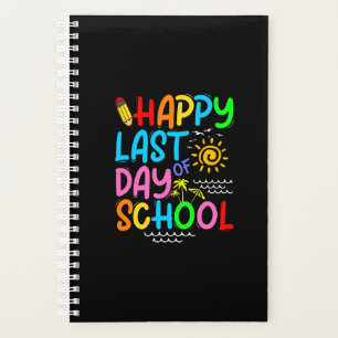 Happy Last Day Of School Teacher Summer Sunglasses Planner