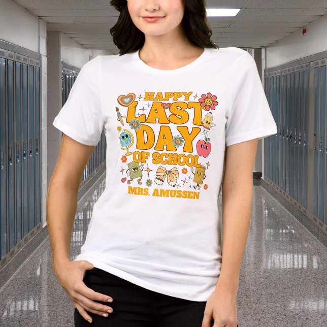 Happy Last Day Of School Tri-Blend Shirt (Creator Uploaded)