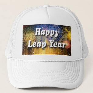 Happy Leap Year 2024 Trucker Hat