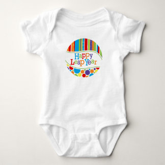 Happy Leap Year Newborn Outfit Baby Bodysuit