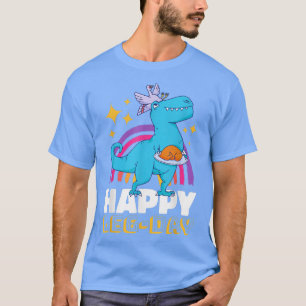 Happy Leg Day with a Dinosaur for Thanksgiving T-Shirt