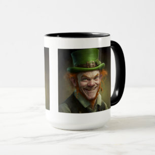 Happy Leprechaun Combo Mug, 15 oz Mug