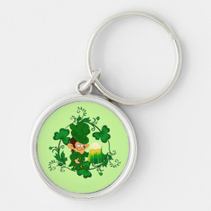 Happy Leprechaun Key Chain