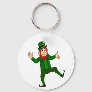 Happy Leprechaun Key Ring