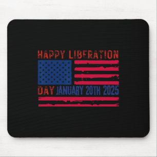 Happy Liberation Day America Trump 2025 Is Liberat Mouse Mat