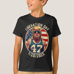 Happy Liberation Day Patriotic Trump Inauguration T-Shirt
