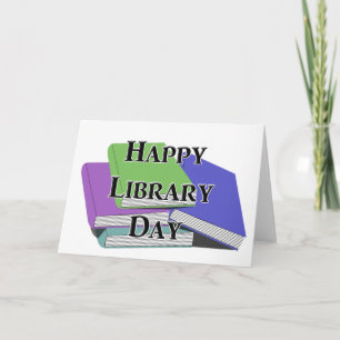 Happy Library Day Card