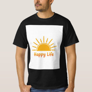 Happy Life: Illuminated by Joy T-Shirt