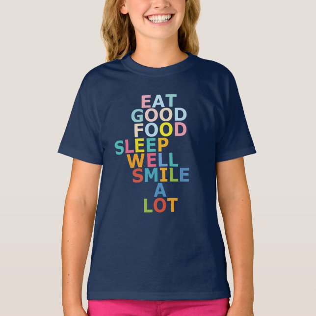 Happy life T-Shirt (Front)