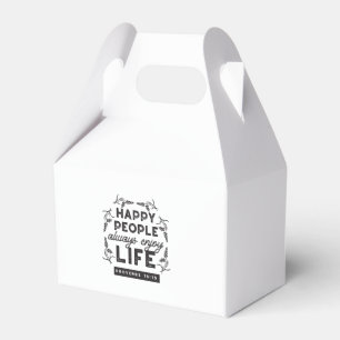 Happy Life with Faith – Proverbs 15:15 Art Favour Box