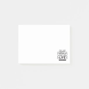 Happy Life with Faith – Proverbs 15:15 Art Post-it Notes