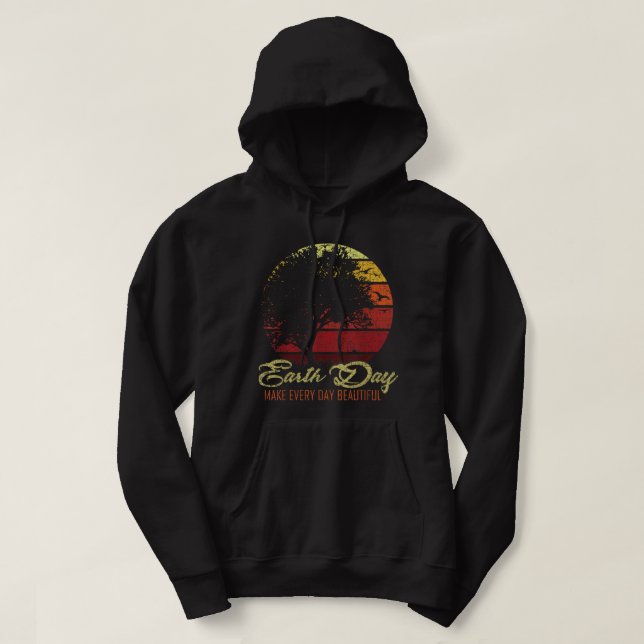 Happy Lily of the Valley Day for Labour Day on May Hoodie (Design Front)