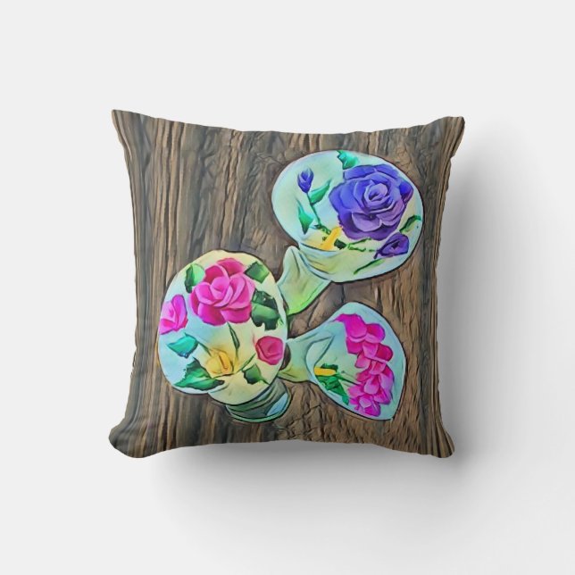 Happy Lilys Cushion (Front)