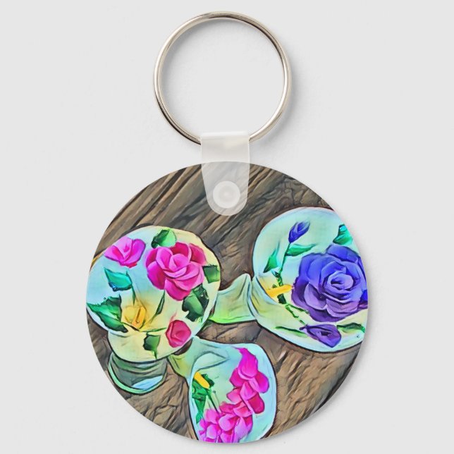 Happy Lilys Key Ring (Front)