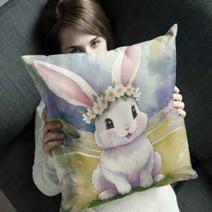 Happy little bunny 2, Easter Cushion