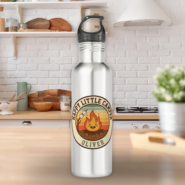 Happy Little Camper 710 Ml Water Bottle (Creator Uploaded)