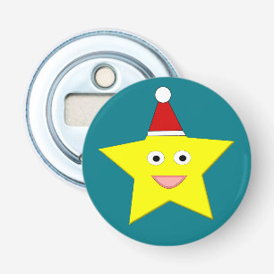 Happy Little Christmas Star Bottle Opener
