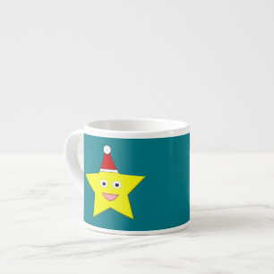 Happy Little Christmas Star Espresso Mug