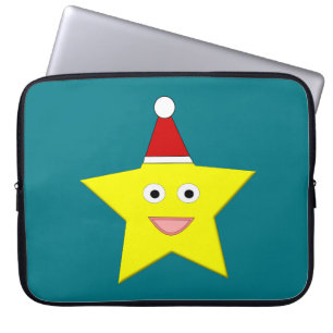 Happy Little Christmas Star Laptop Bag