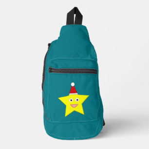 Happy Little Christmas Star Sling Bag