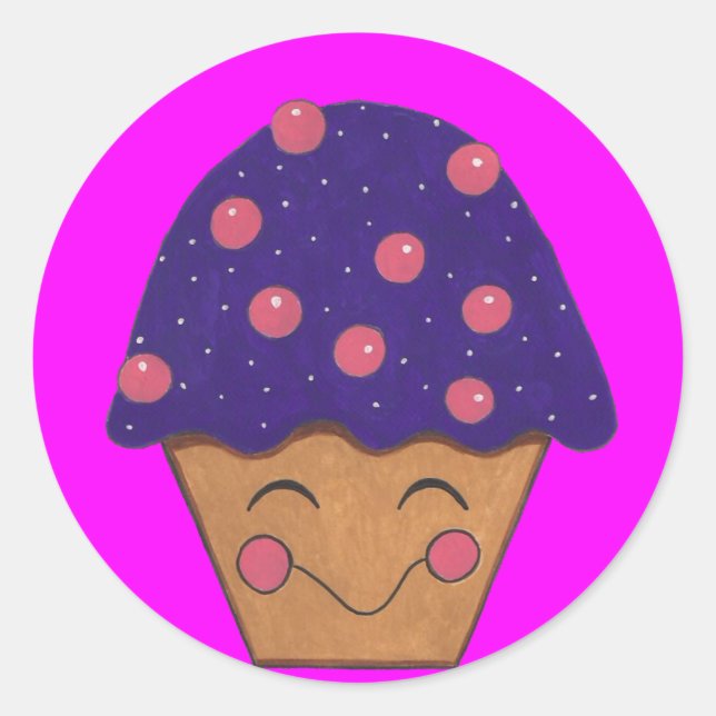 Happy Little Cupcake stickers (Front)