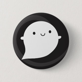 Happy Little Ghost 6 Cm Round Badge
