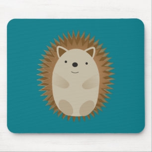 Happy Little Hedgehog Mouse Mat