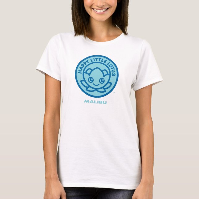 Happy Little Lotus, Malibu T-Shirt (Front)