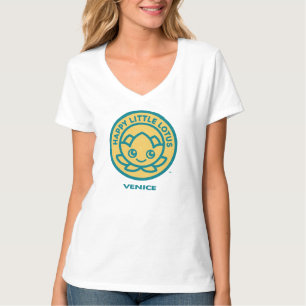 Happy Little Lotus, Venice, T-Shirt