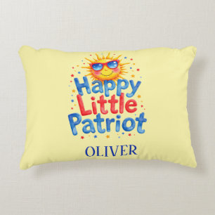 Happy Little Patriot Festive Baby Decorative Cushion