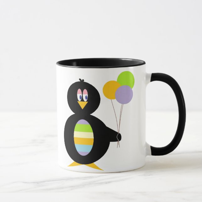 Happy Little Penguin Mug (Right)