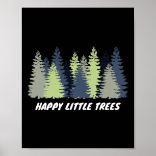 Happy Little Tree Earth Day Men Boy Kids Gift  Poster