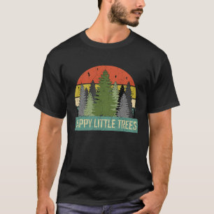 Happy Little Trees Evergreen Forest For Men Women T-Shirt
