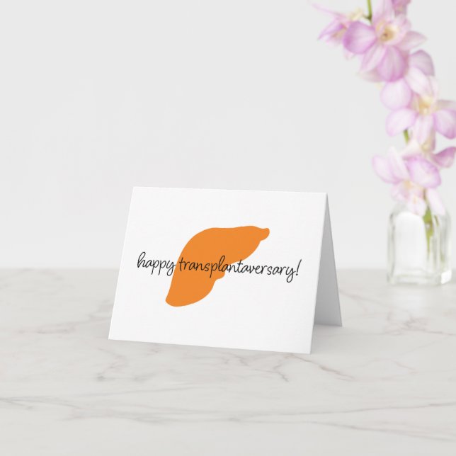 Happy Liver Transplantaversary Script Notecard (Orchid)