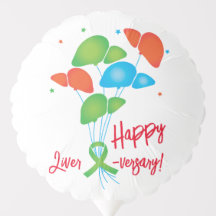 Happy Liver-versary Customisable Transplant Party
