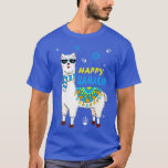 Happy Llamakah Chanukah Llama Dreidel Hanukkah Jew T-Shirt<br><div class="desc">Happy Llamakah Chanukah Llama Dreidel Hanukkah Jewish Xmas  .</div>