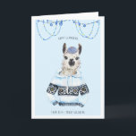 Happy Llamakah | Funny Llama Hanukkah Card<br><div class="desc">I call him Yiddish the Llamakah. He thoroughly enjoys beard grooming with only the best vegan beard pomade. His other hobbies include sampling small batch oak aged manischewitz, hand rolled challah bread, and listening to a great alt-folk jingle. He has only tried sufganiyot once but it made him too paranoid,...</div>