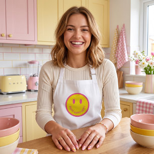 Happy Long Apron
