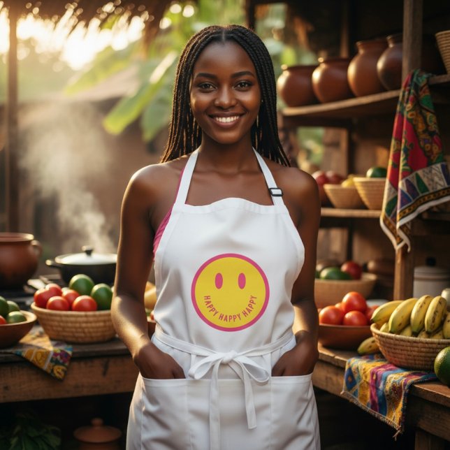 Happy Long Apron (Creator Uploaded)