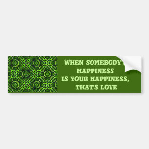 Happy Love_ Bumper Sticker