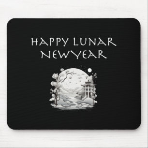 Happy Lunar New Year Charming Design Gift Mouse Mat