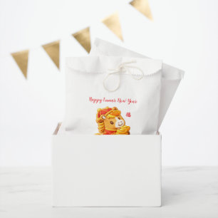 Happy Lunar new year horse Favour Bags