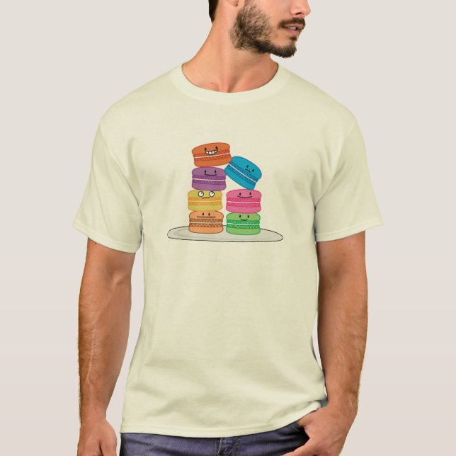 Happy Macarons T-Shirt (Front)