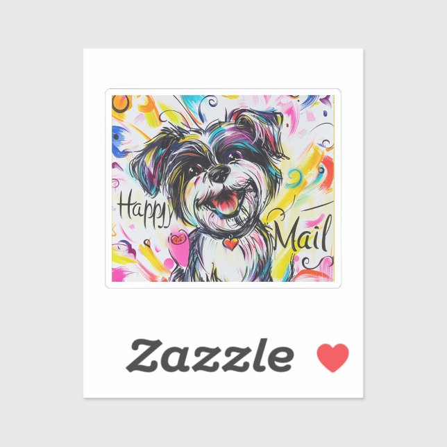 Happy Mail Dog (Sheet)