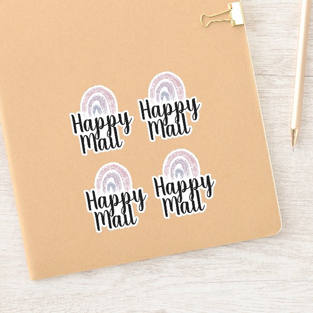 Happy Mail Rainbow Business Packaging Planner (Notebook)